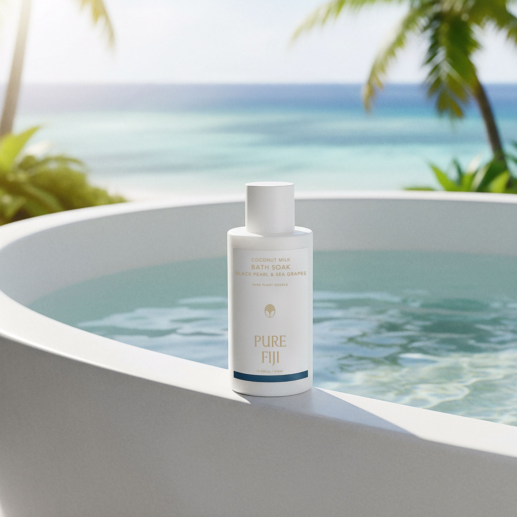 Pure Fiji Bath Soak BLACK PEARL 415ml