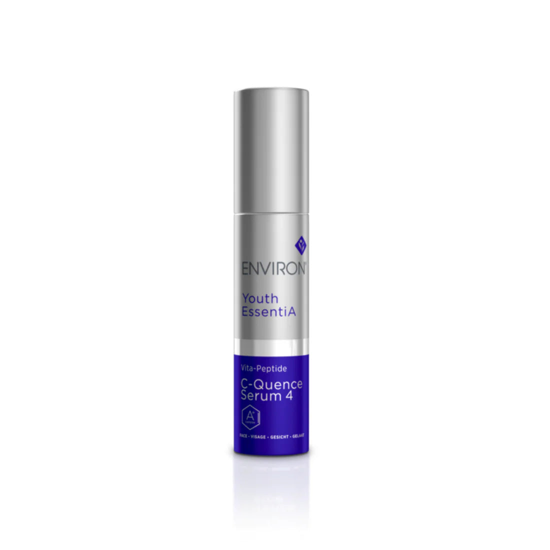 Environ Youth EssentiA C-Quence Serum 4 bottle on a white background