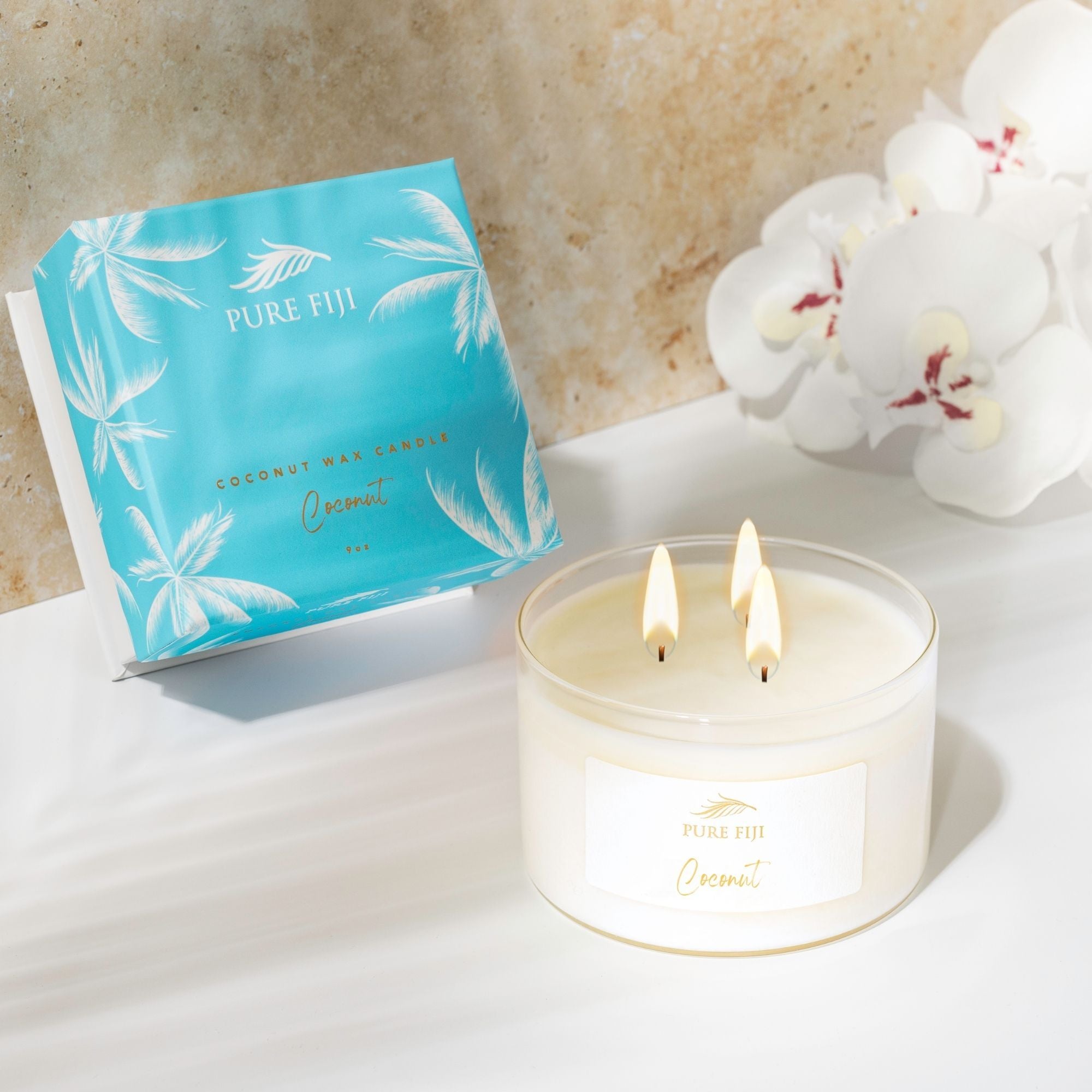 PF Xmas Palm Collection Candle Coconut