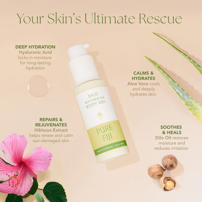 Pure Fiji Dilo Restorative Body Gel 230ml